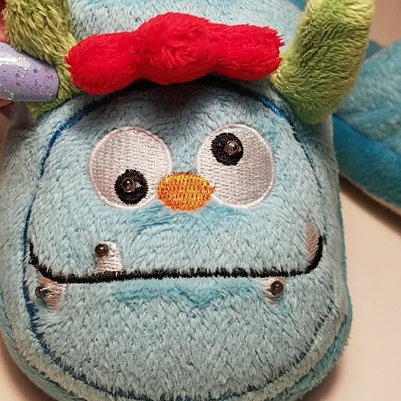 Kids Monster Slippers Size: Small  (light up) - Picture 6 of 6
